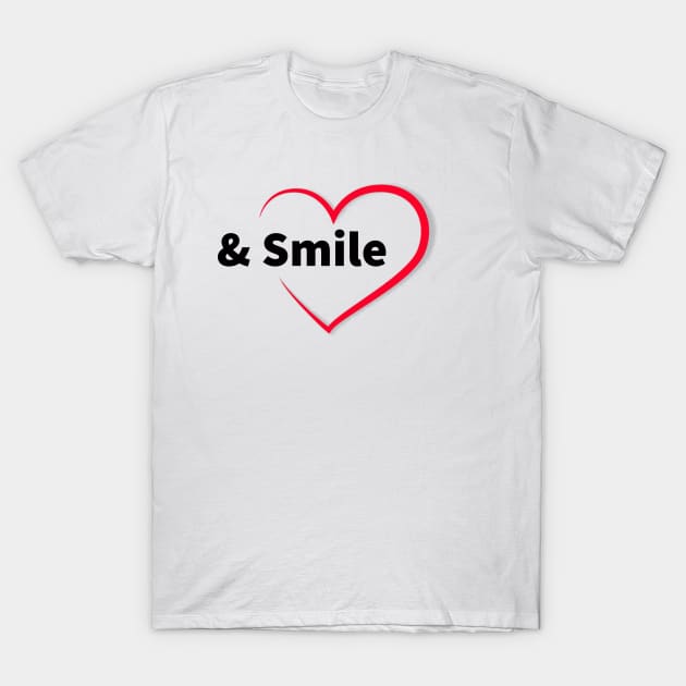 Hearts and Smiles T-Shirt by yassinstore